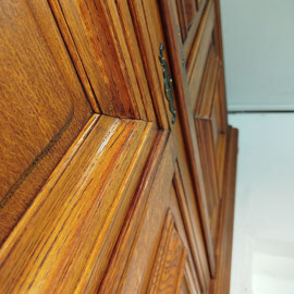 Spanish Cabinekmaker Oak High Board Aparador, 1940s PN.Modern pnmodern