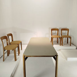 Bruno Rey Dining Set Chairs Model 300 and Dining Table by Dietiker am Rhein Switzerland 1972 PN.Modern pnmodern