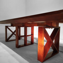Luca Scacchetti Collezione Le Piazze Long Dining Table with Drawers for Sellaro Arredamenti, Italy, 1987 - PN.Modern pnmodern.com