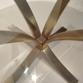 Roger Sprunger Steel Side Table for Dunbar American Mid Century Design 1965 PN.Modern, 1960s