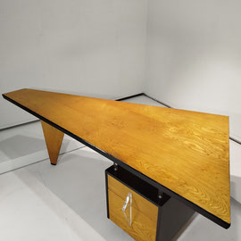Italian Rationalism Retro-Futurism Writing Desk, Italy, 1940s - PN.Modern pnmodern