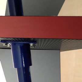 Italian Post Modern Memphis Milano Wall-Bar-Console, 1986 PN.Modern
