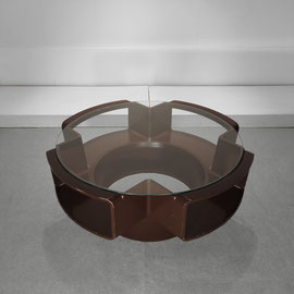Jean Maneval Table Model "Orion" (Bulle 6 Coques) for Batiplastique, France, 1969