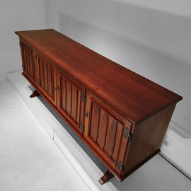 Italian Cabinetmaker Modern-Rustic Oak Sideboard, Italy, 1960s - PN.modern pnmodern.com