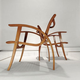 Erich Dieckmann Pair of Bauhaus Beechwood Armchair for Galenka, Germany, 1933 - PN.Moder pnmodern