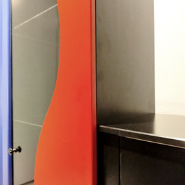 German Postmodern Bar-Cabinet, Permanent Exhibion at Meisterhaus Muche Schlemmer, Bauhaus Dessau - PN.Modern pnmodern