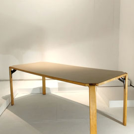 Bruno Rey Dining Set Chairs Model 300 and Dining Table by Dietiker am Rhein Switzerland 1972 PN.Modern pnmodern