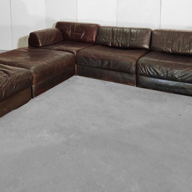 De Sede DS-76 Set of Seven Dark Brown Bed Sofa, Switzerland, 1969 - PN.Modern pnmodern.com