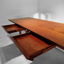 Luca Scacchetti Collezione Le Piazze Long Dining Table with Drawers for Sellaro Arredamenti, Italy, 1987 - PN.Modern pnmodern.com