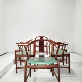 Hans J. Wegner Set of Six PP56 Designed in 1945 for PP Møbler, Denmark - PN.Modern pnmodern