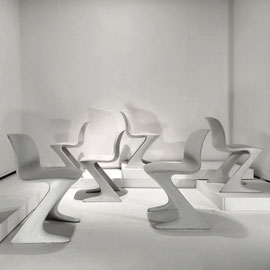 Ernst Möeckel Kangaroo Z Chairs, DDR Edition by Trabant, East Germany, 1968 - PN.Modern pnmodern