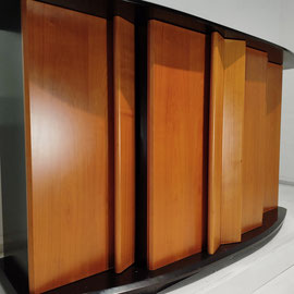 Danish Cabinetmaker Postmodern Cherry Wood Sideboard, Denmark, 1980 - PN.Modern pnmodern