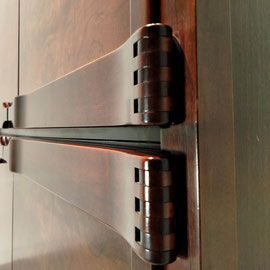 Franz Xaver Sproll, Storage Cabinet, Mahogany, Burl Walnut, Rosewood, Switzerland, Circa, 1960 PN.Modern pnmodern