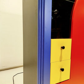 German Postmodern Bar-Cabinet, Permanent Exhibion at Meisterhaus Muche Schlemmer, Bauhaus Dessau - PN.Modern pnmodern