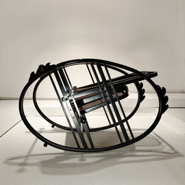 Societa Anonima Antonio Volpe "Dondolo" Egg Rocking Chair Model. 267, Italy, 1922 - PN.Modern pnmodern