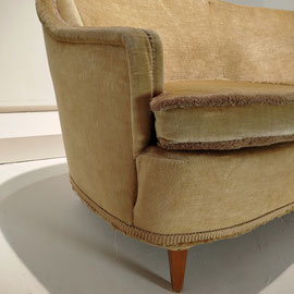 Gio Ponti Two-Seater Sofa for Casa e Giardino, Italy, 1930s