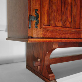 Italian Cabinetmaker Modern-Rustic Oak Sideboard, Italy, 1960s - PN.modern pnmodern.com