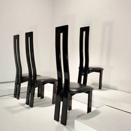 Pietro Costantini Dining Chairs for Ello, Italy 1970s - PN.Modern pnmodern 