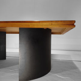 Brazilian Cabinetmaker Brutalist Jacaranda Centre Table, c.1970 - PN.Modern pnmodern.com
