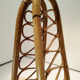 Pierantonio Bonacina  Side Chairs for Bonacina 1889  Bamboo, Rattan  Italy, 1960s