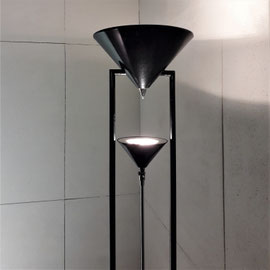 Renco Milano Postmodernist Halogen Floor Lamp, Italy, 1980s