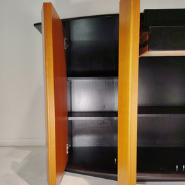Danish Cabinetmaker Postmodern Cherry Wood Sideboard, Denmark, 1980 - PN.Modern pnmodern