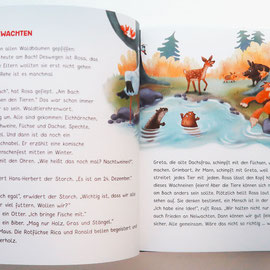 Waldige Weihnachten, 2021 Helmut Lingen Verlag, Autorin: Anne Scheller, Illustrationen: Anka Schwelgin