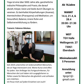 Yoga Jahreskurs