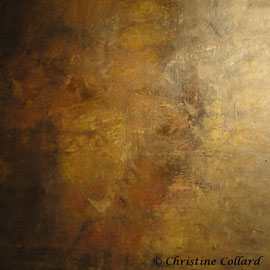 Christine Collard - Huile sur toile (80 X 80)