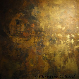 Christine Collard - Huile sur toile (80 X 80)