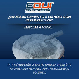 Uso de Revolvedora