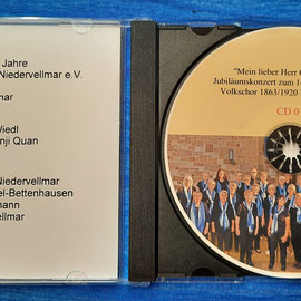 Doppel CD zum 160jährigen "Mein lieber Herr Gesangsverein..." 21.10.2013