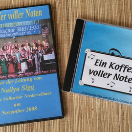 CD und DVD zum 145jährigen "Ein Koffer voller Noten" am 02.11.2008