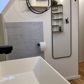 Duschbad der Ferienwohnung
