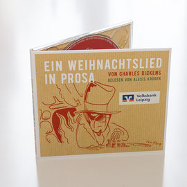 Eine CD im vierseitigen Digipak mit  transparentem Tray