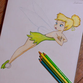 Colored pencil on paper