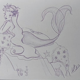 Pencil on paper