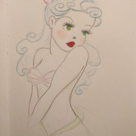 Pencil on paper