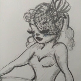 Pencil on paper