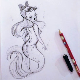 Pencil on paper
