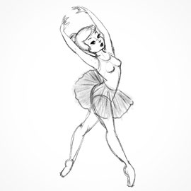 Pencil on paper