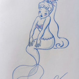 Pencil on paper