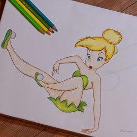 Colored pencil on paper