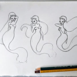 Pencil on paper