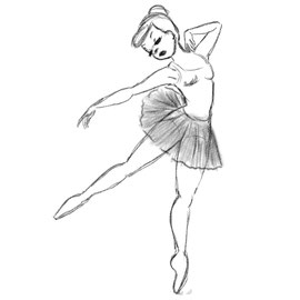 Pencil on paper