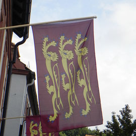 die Flagge des Löwen