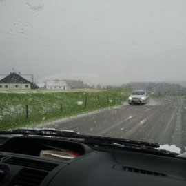 um die  0 Grad sind nicht lustig ...
