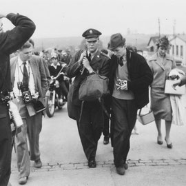 4 - Horst Schüssler: "GI ELVIS PRESLEY" , Foto: Sammlung MUSEUM BAD NAUHEIM, stellvertr. Beatrix van Ooyen