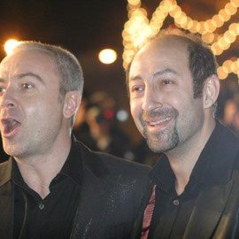 Olivier et Kad Merad - NRJ Music Awards 2005 © Anik COUBLE