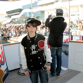 Alan Badaoui-Couble, sur le bateau NRJ à Cannes © Anik COUBLE  